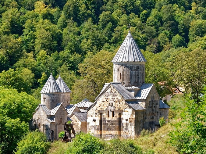 Arménie monastère Haghartsin pèlerinage chrétien
