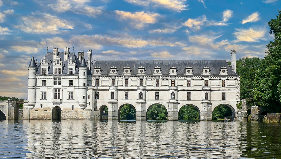 Voyage culturel Chateaux  de la Loire Chenonceau<br />
 