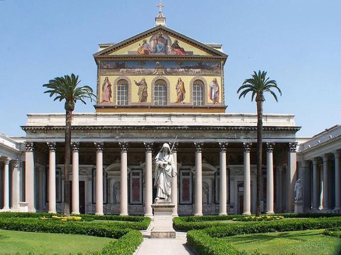 Rome basilique Saint Paul pèlerinage