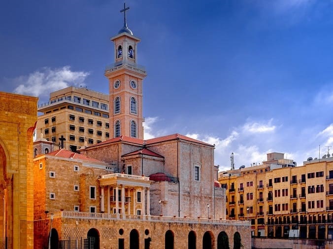 Liban Beyrouth cathédrale maronite